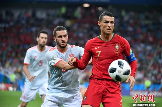 关于葡萄牙强势西班牙，乔瓦尼·雷纳统治全场的信息