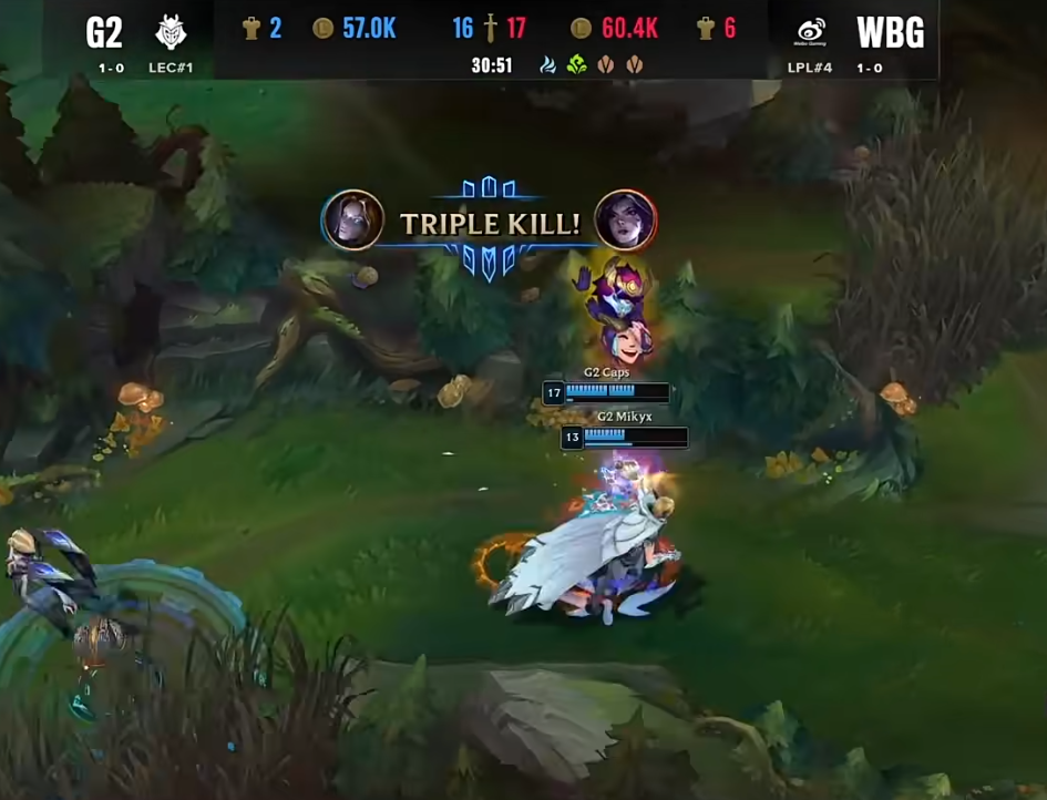 G2轻取WBG,Nemesis打破历史纪录的简单介绍 G2轻取WBG,Nemesis打破历史纪录的简单介绍